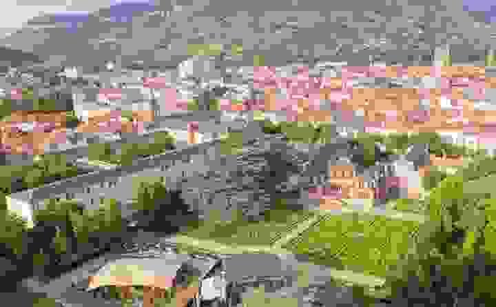 Château de Flaugergues, situé à Montpellier dans l'Hérault. Château de Flaugergues, situé à Montpellier dans l'Hérault.