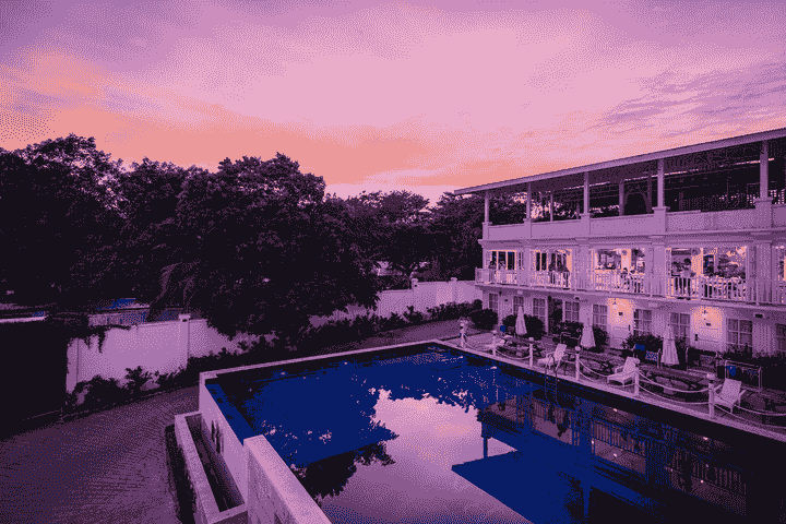 夕暮れのThe Mark Resort 夕暮れのThe Mark Resort