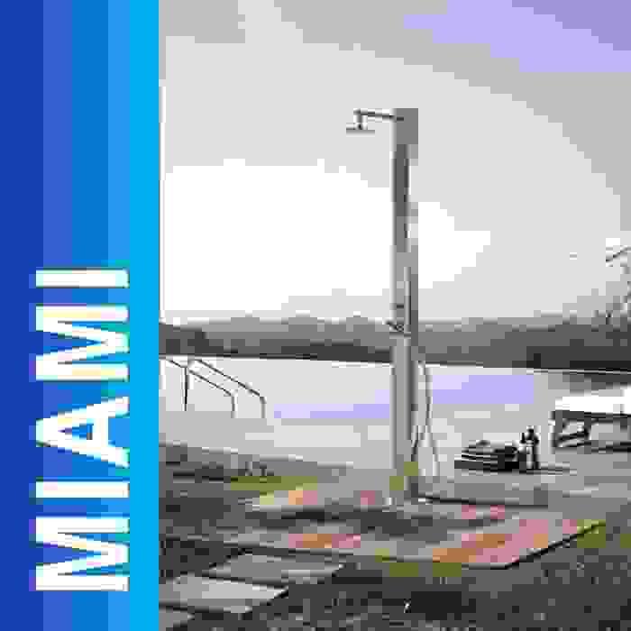 MIAMI 316# marine grade outdoor shower