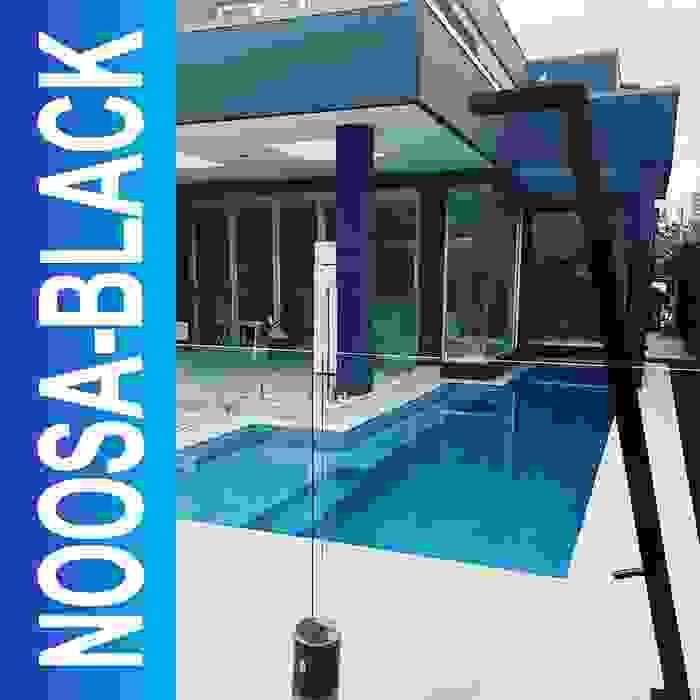 Noosa black 316# marine grade outdoor shower