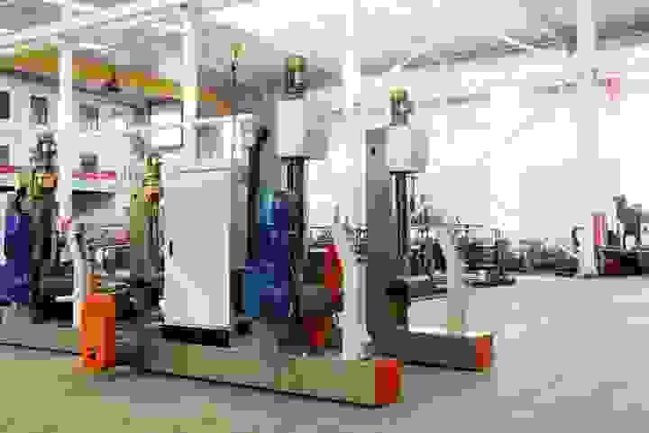 Floor Movable Cable Spooler Machine