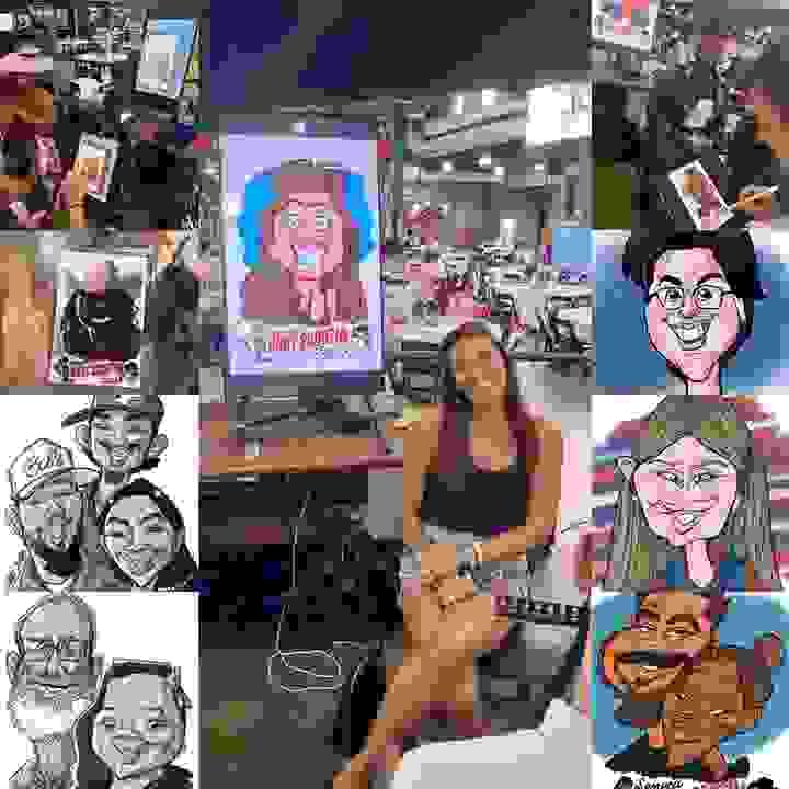 digital caricature entertainment services for your corporate events and large budget shows and large weddings digital caricature entertainment services for your corporate events and large budget shows and large weddings