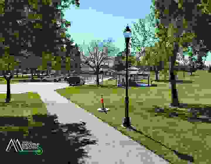 City of Modesto park security lighting upgrade by Modesto Executive Electric in Modesto, California City of Modesto park security lighting upgrade by Modesto Executive Electric in Modesto, California