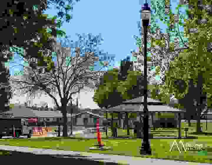 Pathway lighting installation at Robertson Park by Modesto Executive Electric in Modesto, CA Pathway lighting installation at Robertson Park by Modesto Executive Electric in Modesto, CA