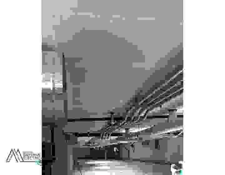 HVAC and lighting electrical work in converted university dormitory building Stockton California HVAC and lighting electrical work in converted university dormitory building Stockton California