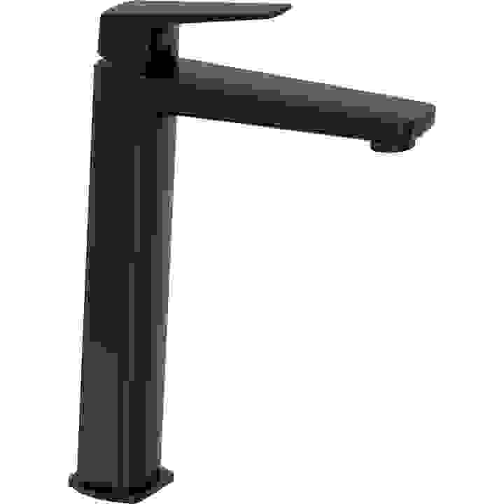 Robinet Tunisie / Robinet de vasque Tunisie / Salle de bain Tunisie / Bol Tunisie / Vasque Tunisie / Mitigeur pour vasque à poser / Robinet pour bol à poser Tunisie / Robinet rehaussé en noir mat Tunisie