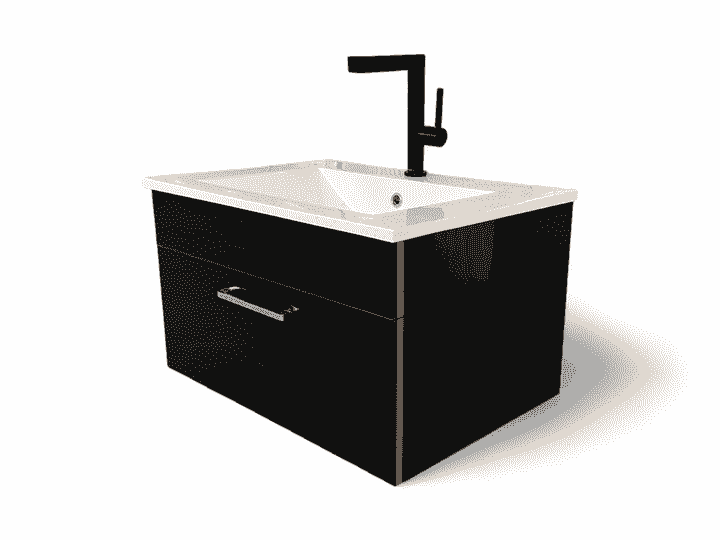 Meuble de salle de bain Tunisie / Salle de bain Tunisie / Meuble pour salle de bain design Tunisie / Meuble de salle de bain Hydrofuge Tunisie / Meuble de salle de bain High Gloss Tunisie