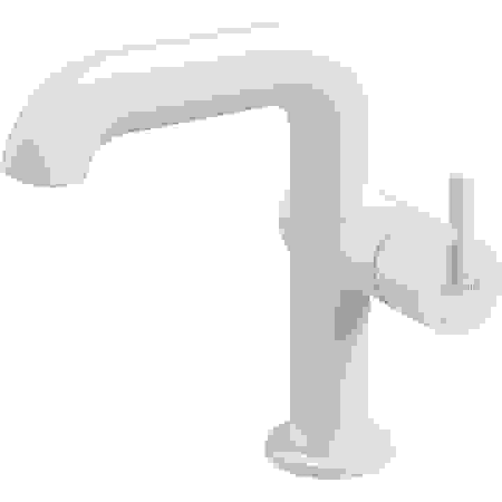 Lavabo Tunisie / Salle de bain Tunisie / Lave main Tunisie / Mitigeur de lavabo Tunisie / Robinet de lavabo Tunisie / Mitigeur de lavabo design Tunisie / Mitigeur de lavabo en blanc mat Tunisie.