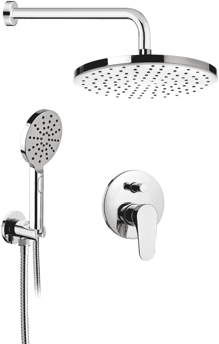 Ensemble de douche encastré Tunisie / Ensemble de douche Tunisie / Salle de bains Tunisie / Douche Tunisie / Set de finition de douche Tunisie / douche de tête Tunisie / Douchette a main Tunisie 