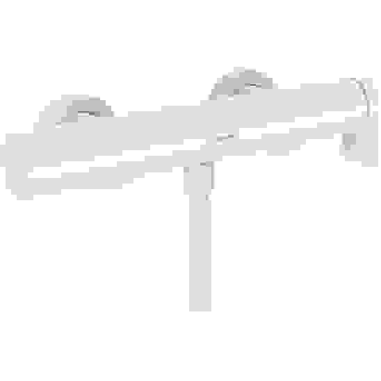 Mitigeur de douche blanc Tunisie / Robinetterie pour douche en blanc mat Tunisie / Salle de bain blanche Tunisie / Sanitaire Tunisie / Robinet blanc mat Tunisie / Robinetterie blanc mat Tunisie / Mitigeurs Tunisie / Douche Tunisie