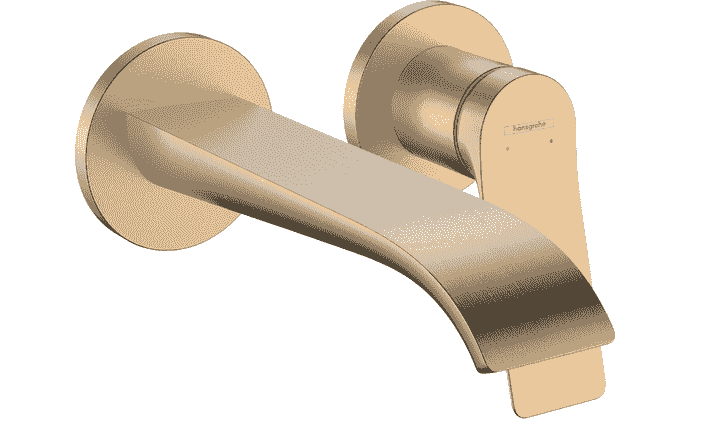 Mitigeur de lavabo encastré Tunisie / Mitigeur de lavabo encastré Hansgrohe Tunisie / Robinetterie bronze brossé Tunisie / Mitigeur de lavabo encastré en bronze brossé Tunisie