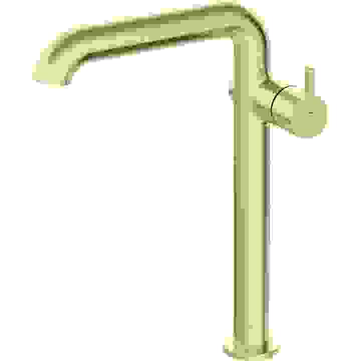 Mitigeur de lavabo rehaussé en bronze brossé Robuste Tunisie / Robinetterie pour vasque bol en bronze Tunisie / Vasque Tunisie / Bol Tunisie / Mitigeur pour vasque à poser Tunisie