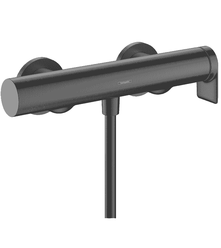 Mitigeur de douche noir chromé brossé Tunisie / Robinetterie pour douche Tunisie / Sanitaire noir chromé brossé Tunisie /   Douche noir chromé brossé Tunisie / Robinetterie de douche apparent en noir chromé brossé Tunisie