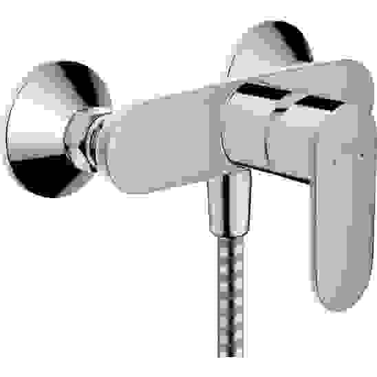 Mitigeur de douche en chromé Tunisie / Robinetterie pour douche Tunisie / Sanitaire chromé Tunisie /   Douche en chromé Tunisie / Robinetterie de douche apparent en chromé Tunisie