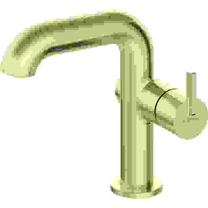 Robinet de lavabo en or brossé Tunisie / Mitigeur or brossé Tunisie / Robinet or brossé Tunisie/ Robinetterie finition or Tunisie / Mitigeur doré brossé Tunisie