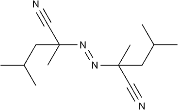 2,2'-Azobis(2,4dimethylvaleronitrile) CAS:4419-11-8 Short Name:V-65/ABVN Purpose:It exhibits higher activity and has a lower decomposition temperature (50-65℃), making it suitable for polymerization reactions that require low-temperature initiation 2,2'-Azobis(2,4dimethylvaleronitrile) CAS:4419-11-8 Short Name:V-65/ABVN Purpose:It exhibits higher activity and has a lower decomposition temperature (50-65℃), making it suitable for polymerization reactions that require low-temperature initiation