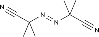 2,2'-Azobis(2-methylpropionitrile) CAS: 78-67-1 Short Name:AIBN, V-60 Purpose:One of the most commonly used oil-soluble initiators, with a decomposition temperature of about 65℃, is widely applied in the synthesis of general-purpose plastics and rubbers. 2,2'-Azobis(2-methylpropionitrile) CAS: 78-67-1 Short Name:AIBN, V-60 Purpose:One of the most commonly used oil-soluble initiators, with a decomposition temperature of about 65℃, is widely applied in the synthesis of general-purpose plastics and rubbers.