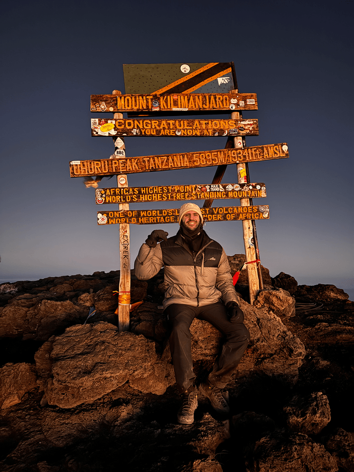Talal Moukaddem | Kilimanjaro Summit Talal Moukaddem | Kilimanjaro Summit