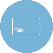 自然輸入法| 手動強制斷詞【Tab鍵】