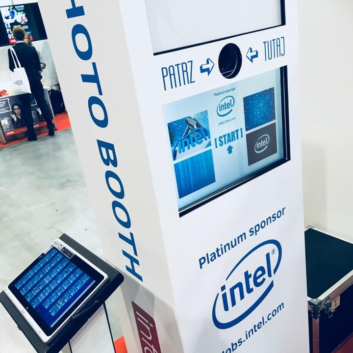 Fotobudka MediaBOX | InfoShare 2018 | Intel Polska