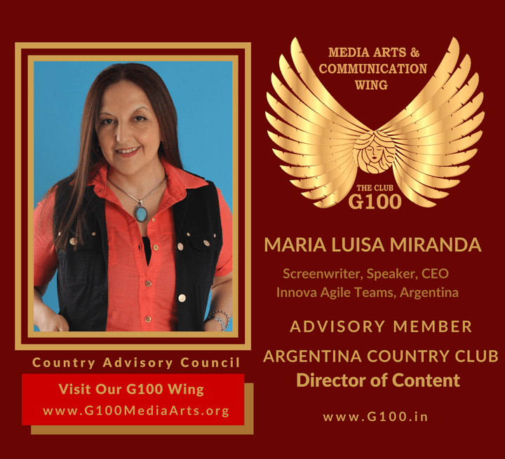 Maria Luisa Miranda is Argentina Country Director of Content at G100 Media Arts & Communication