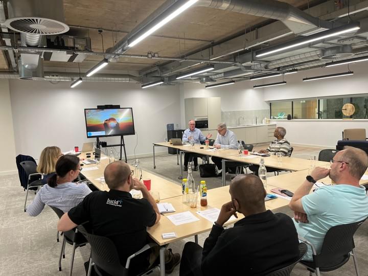 Discussions at Re-shaping UK Life Science Commercialisation Strategy Workshop at Alderley Park, 2025