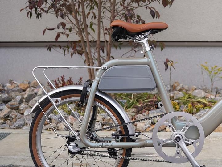 フロントバスケット、ミニペロに簡単取付