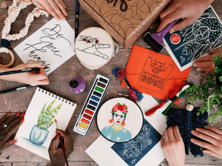 M.Y.O creative kits get creative at home team building