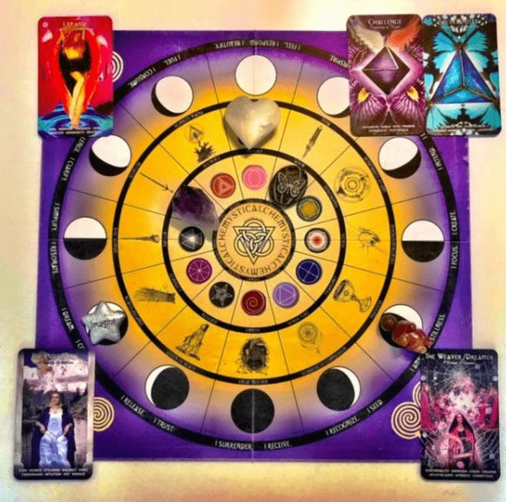 Moon Mat Oracle Reading & Activation