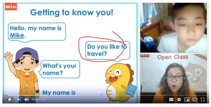 VIPKID Careers is an online teaching job, link to youtube on how to pass the demo class