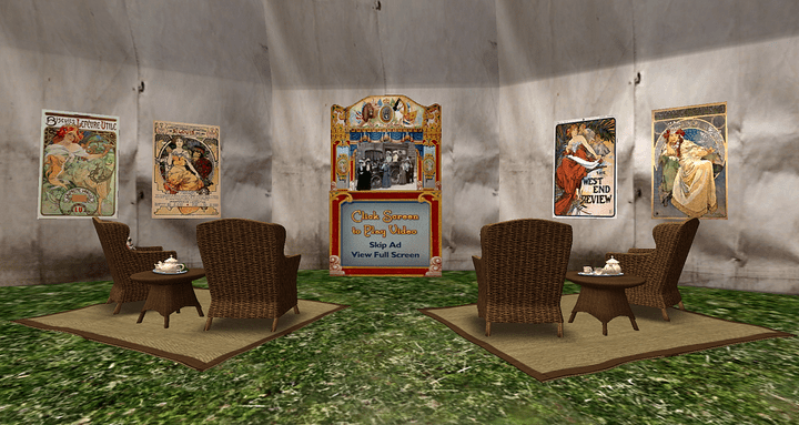 Coopersville Edwardian Movies in Kitely Virtual World