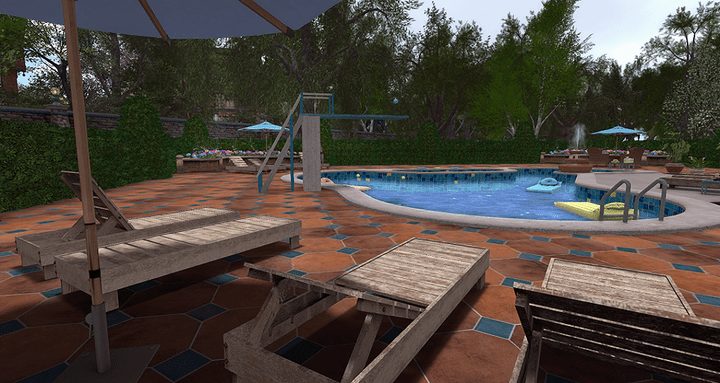 Coopersville Swimming Pool in Kitely Virtual World