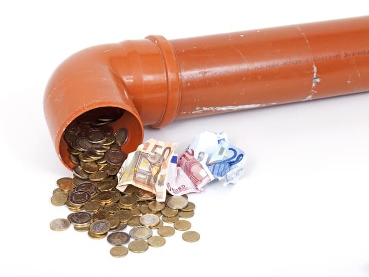 Geld sparen Geld Palstikrohr