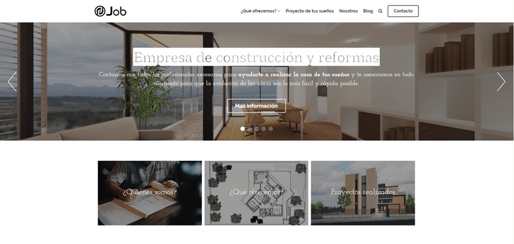 web de construccionesjob.com