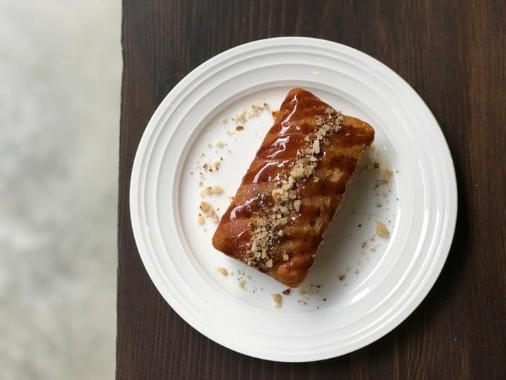 COFFEEFLAIR 晴光商圈 真的好吃 香蕉蘭姆酒溫蛋糕