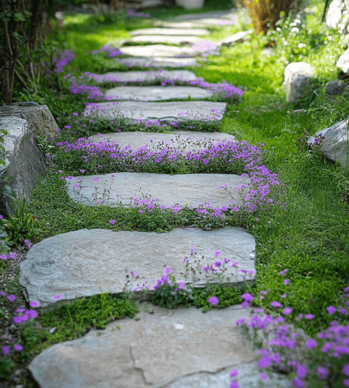Chemin de jardin symbolisant un accompagnement thérapeutique sécurisant et ajusté