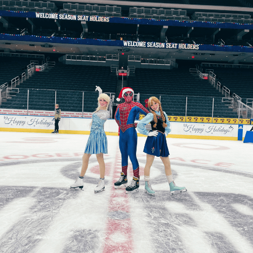 Disney Princess Queen Elsa Princess Anna Frozen Figure Skating Character Performer Kids Birthday Party Special Event in Edmonton