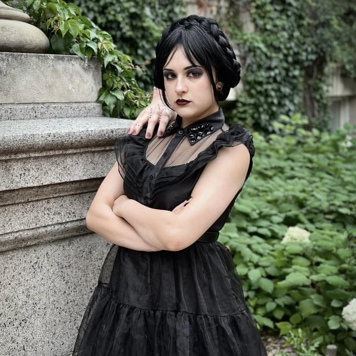 Wednesday Addams Family Halloween Villain Characters Edmonton Live Entertainment 