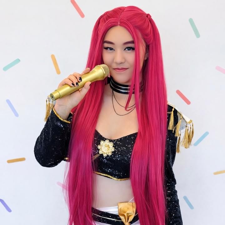 Rumi Kpop Demon Hunters Star Character Performer Kids Birthday Party in Edmonton