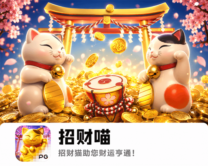 PG电子《招财喵》主题游戏图