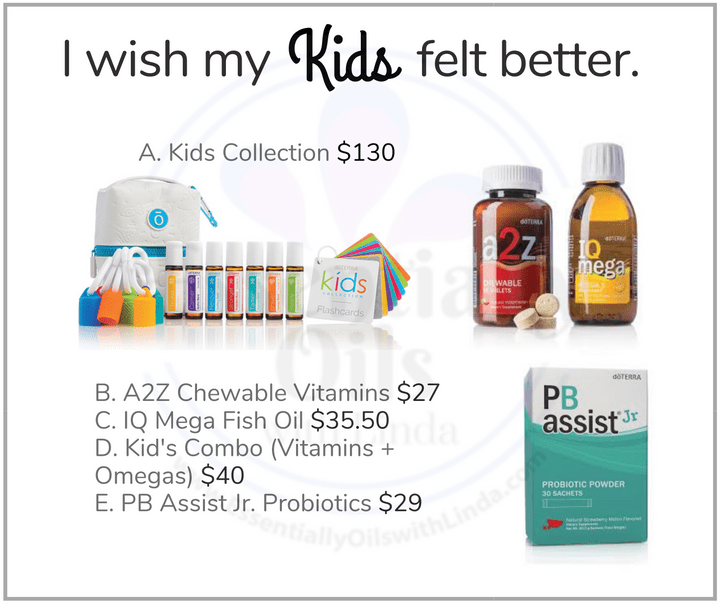 essential oils for kids, children's vitamins, children's supplements, children's probiotics