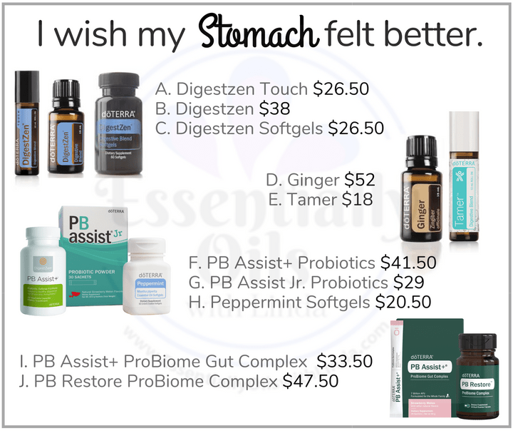 nature digestion, natural tummy support, best probiotics, pre biotics, doterra