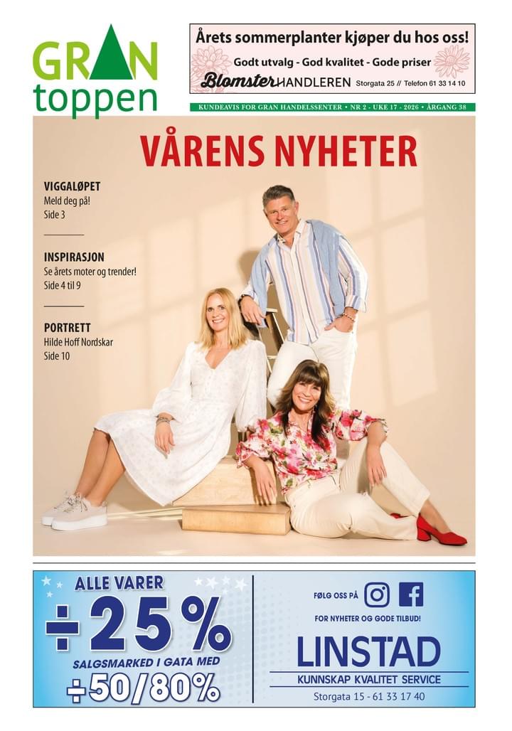 Grantoppen nr 2, april 2026