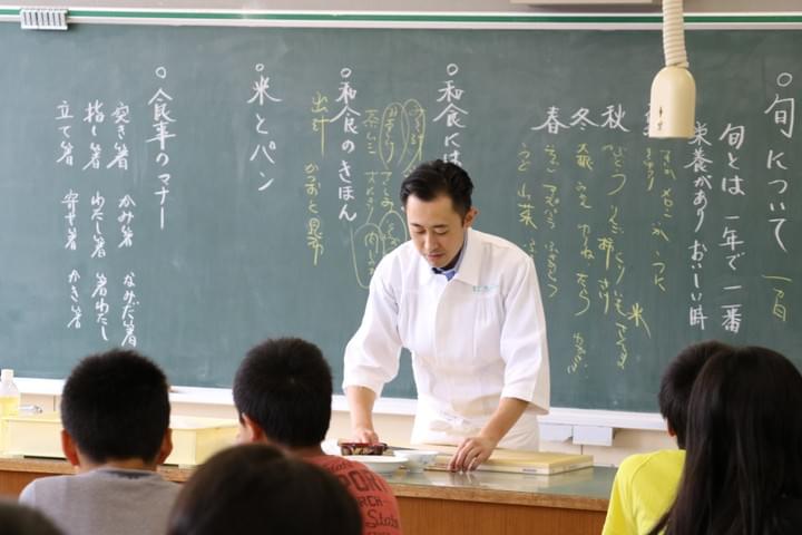 小樽食育授業　に志づか