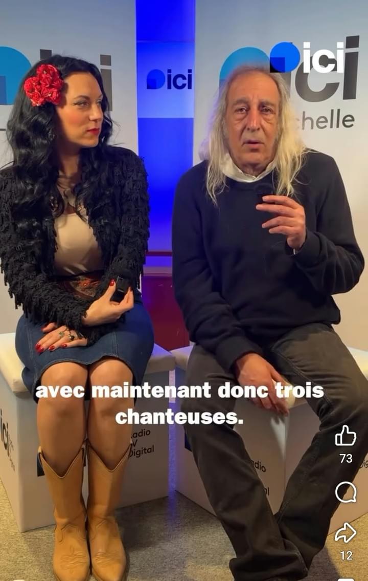VIDEO LIVE RADIO ICI LA ROCHELLE  - NENA VALVERDE - CARIBA Y AMIGOS