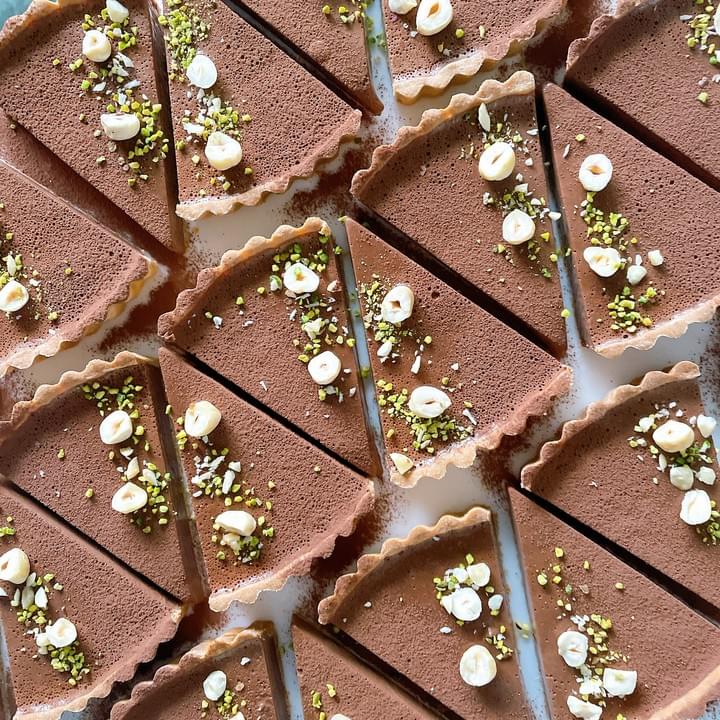 チョコレートタルト