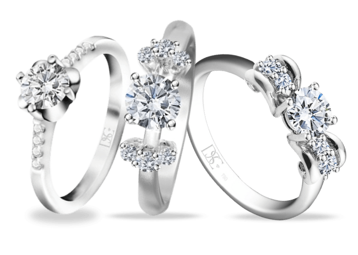 DSC 鑽石求婚戒指,華麗花火鑽戒,綻放鑽石婚戒,南瓜馬車鑽石戒指