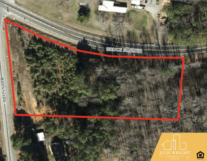 Commercial Land for Highway Business Use in Granville County North Carolina Aerial Photo