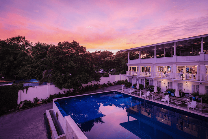 夕暮れのThe Mark Resort