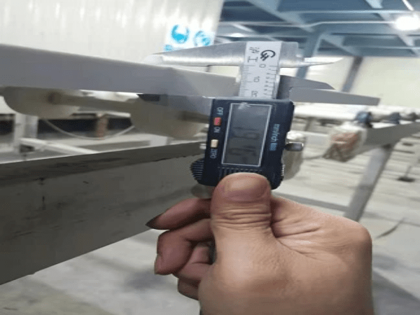 quartz stone size check